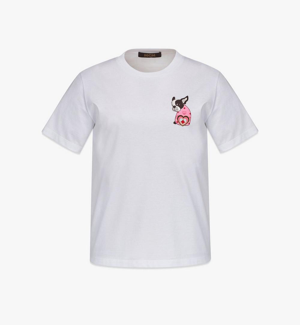 Women’s M Pup Love T-Shirt in Organic Cotton 1